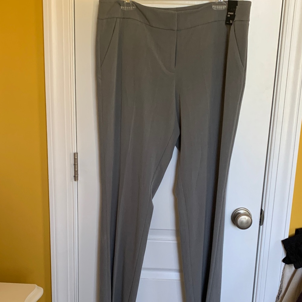 New York & Company Women's Elegant Gray Pants